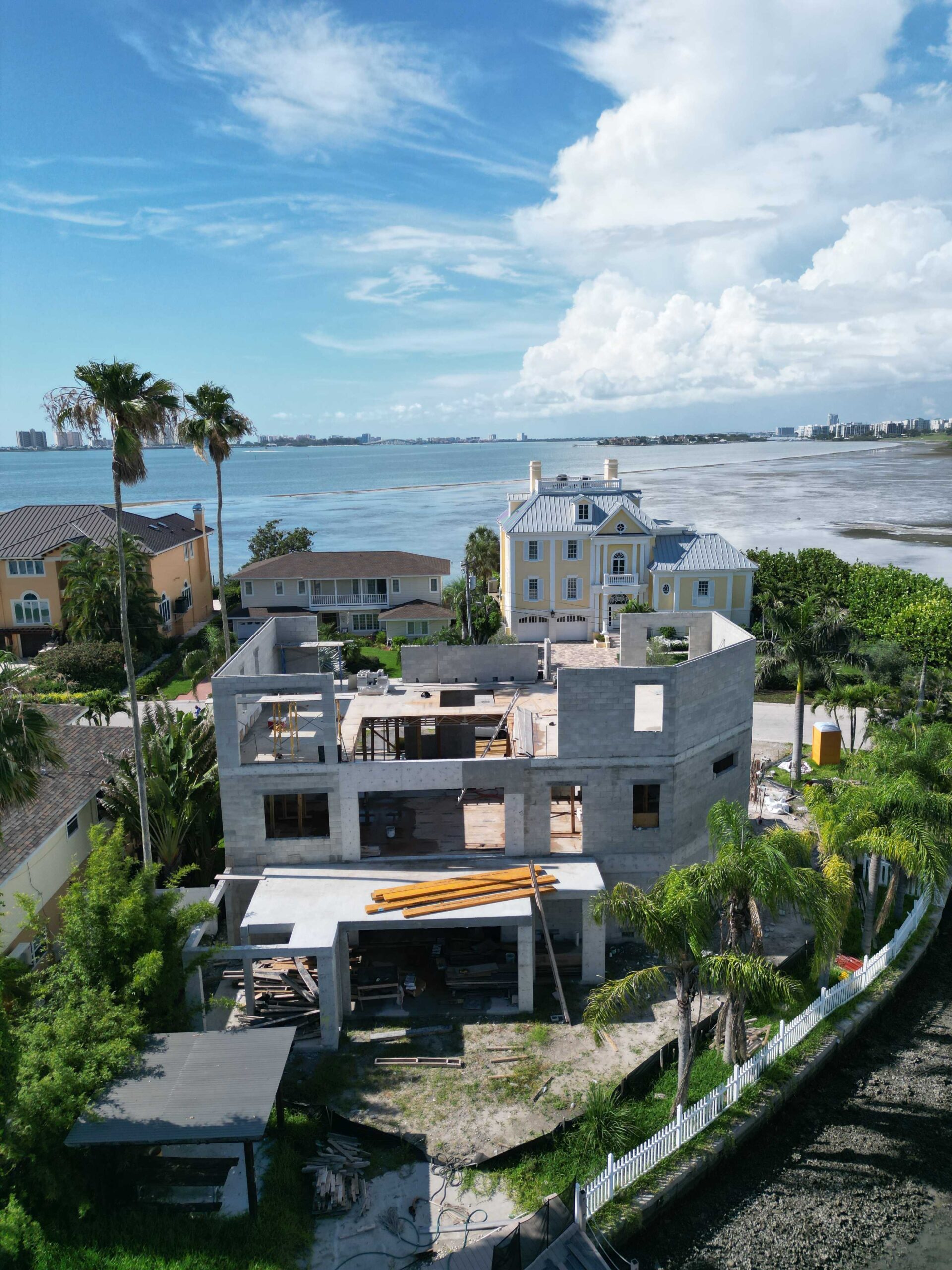Belleair construction — aerial 2