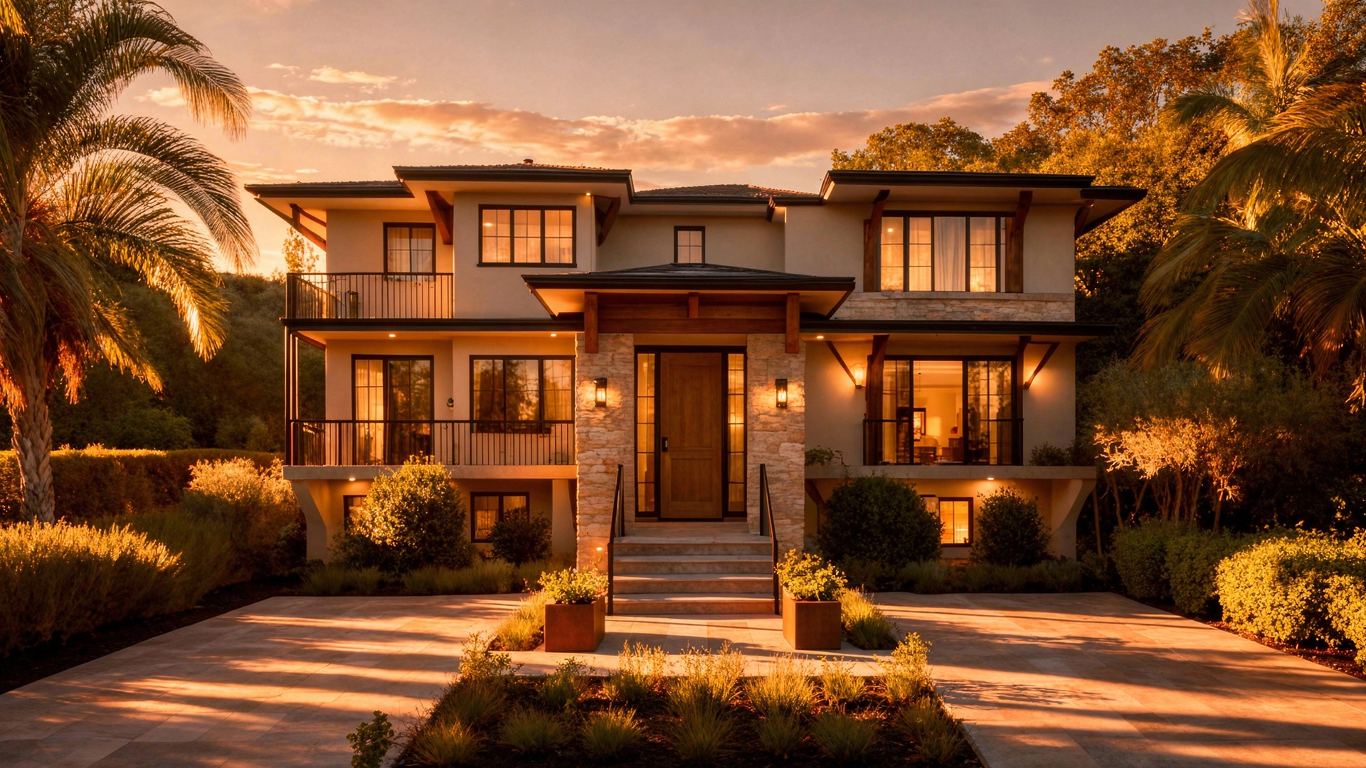 Belleair residence — golden hour